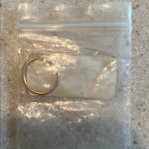 14 k gold Hoop Earring